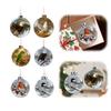 Ornements Boules de Noël en Verre Avec Oiseau Aigle Colombe Perroquet Pour Sapin de Noël Fête de Fête Ornements Suspendus Décorations Xmas O2I4