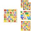 Quality Children Wooden Toy Alphabet Jigsaw Puzzle Educational Gift**