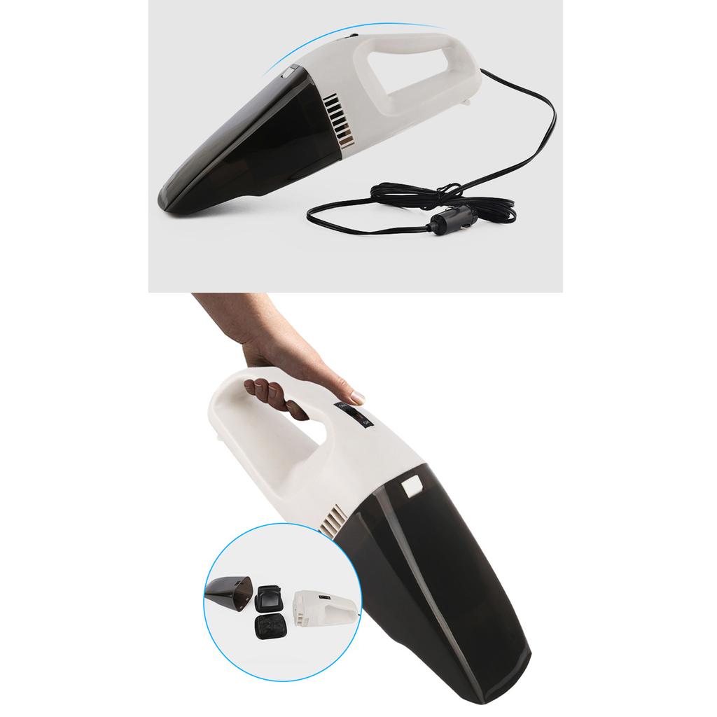 Handstaubsauger, Hochleistungs-Staubsauger, schnelle Wärmeableitung, ergonomisches Design, tragbarer Autostaubsauger, 100 W