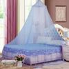1PCS Summer Hung Dome Mosquito Net for Double Bed Summer Polyester Mesh Fabric Home Bedroom Adults Hanging Decor Mosquito Net