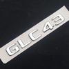 ABS 3D Car Rear Trunk Side Badge Letters Sticker BITURBO 4MATIC Logo Emblem For Mercedes Benz GLC Class GLC43 X253 Accessories MZ5 
