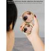 1pc Portable Double-Sided Metal Folding Mirror, High Definition Makeup Handheld Compact Mirror,Makeup Mirror Makeup Tools