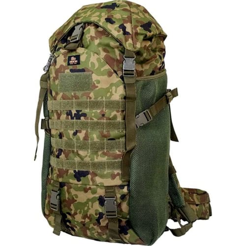 STORMCROS Military Rucksack, Large Capacity, Approximately 45L, Ideal for Hiking, Self-Defense Forces, Camouflage (JGSDF Camouflage) 42387