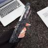 Ultra-thin for Samsung S26ultra Kevlar Pattern Mobile Phone Case, Half Pack of Magnetic Suction S25plus Creative Snow Mountain Case