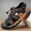 Fashion Summer Men's Sandals Casual Breathable Beach Slippers Light Non-slip Hiking Shoes Outdoor Quick Dry Wading Shoes Men Sneakers 48