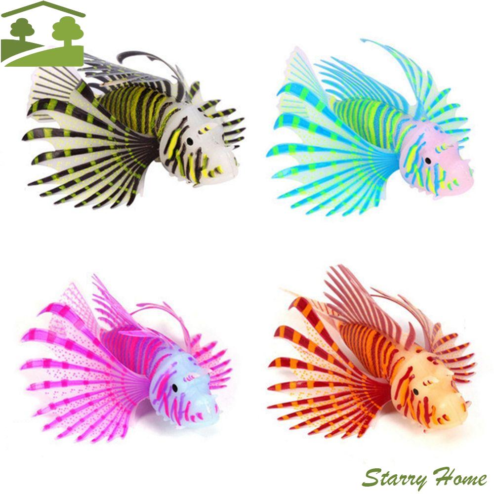 Fish Night Light Simulation Fish Aquarium Lionfish Luminous Fish Tank Landscape Artificial Fish Fake Fish Underwater Ornaments