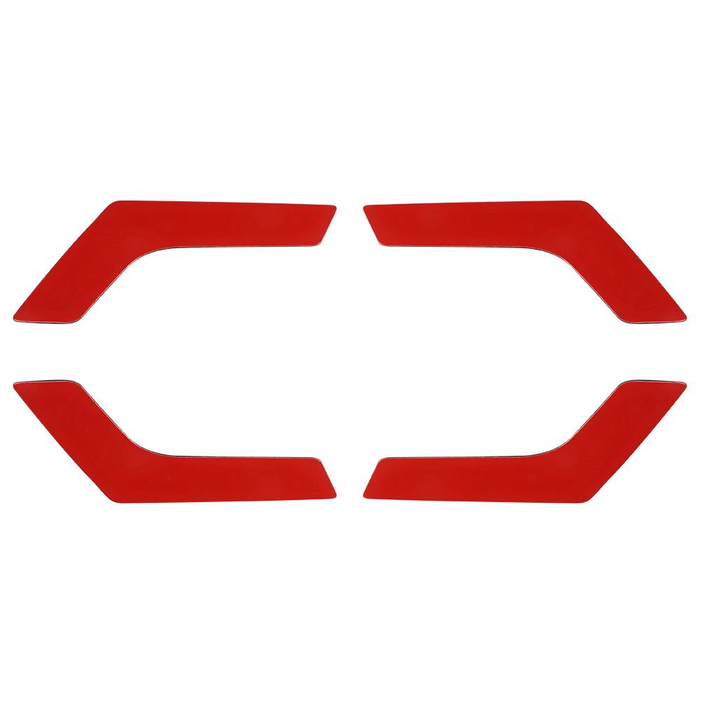 4pcs Carbon Fiber Inner Interior Door Handle Trim Cover for Mercedes W204 2005 2012