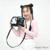 [Coboca+] C25151 Uruppi Shoulder Bag, Available in 3 Colors, Includes Plush Toy, Size 22 x 16 x 7.5cm, Casual Bag with Ribbon, Weight 323g (Rainbow)