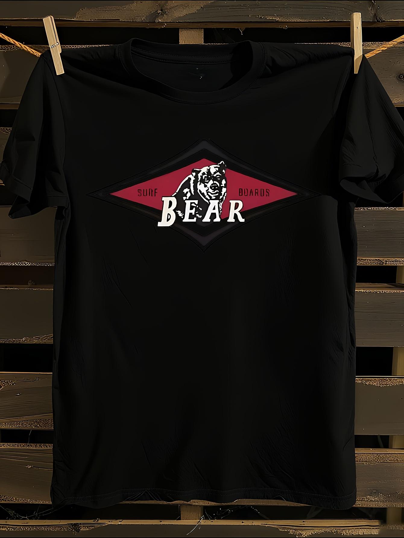 Vintage Surfing Bear Big Wednesday T-shirt L