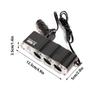 12/24V Car Cigar Lighter General Purpose Vehicle 1/3 Cigar Lighter Car Cigar Lighter For Mobile Phone Game S2S9