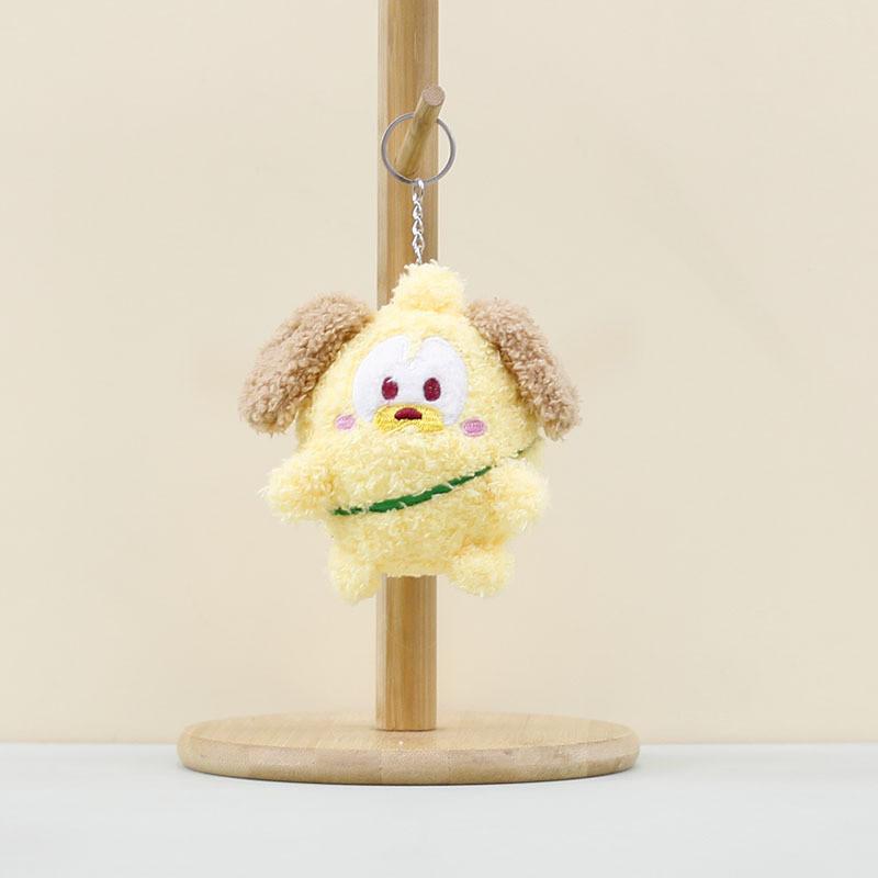 Slow Plush Endearing Rebound Keychain Pendant For Bags Fashionable