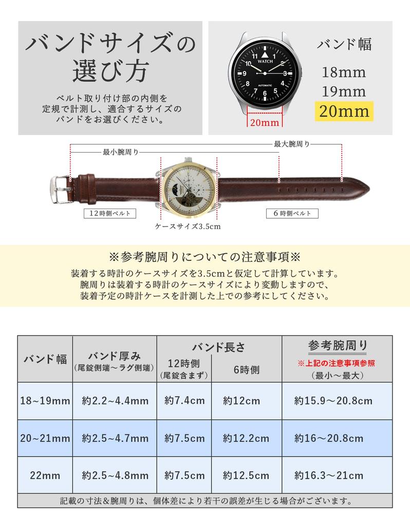 Calum Watch Strap Genuine Leather Smooth Leather Quick Release Watch Smart Watch Band 12mm 24mm Black x Gold - (22mm, Buckle)