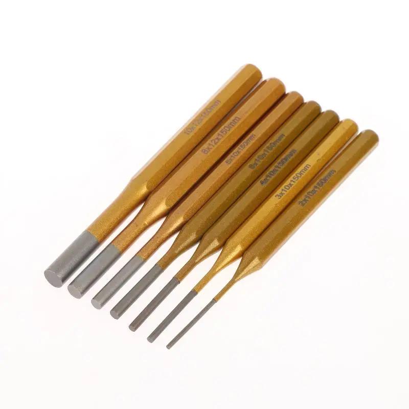 1Pc 2/3/4/5/6/8/10MM Brass Central Positioning Punch 150mm Roll Pin Punch Tool Remover For Machinery Maintenance