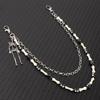 European-American Punk Double Layer Skull Waist Chain - Trendy Unisex Hip Hop Jeans Accessory