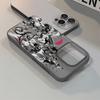 Elegante Inkt Draak Telefoonhoesje Helder Mat voor iPhone 17 16 15 14 Plus 13 12 11 Pro Max X XS Beschermende Krasbestendige Hoes