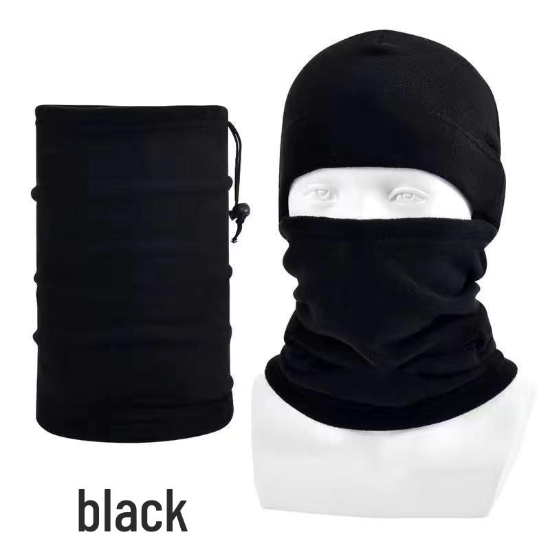 

Теплая зимняя шапка и бафф для езды на мотоцикле и занятий спортом - Ветрозащита от холода для мужчин и женщин One Size