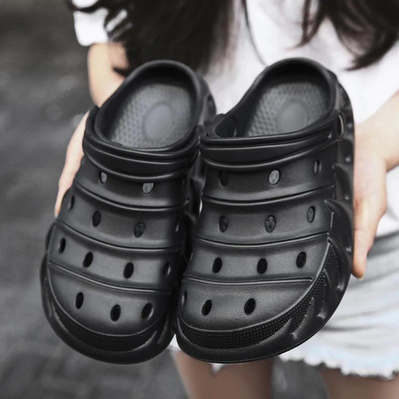 2024 summer beach Clogs slippers women casual Shoes Breathable sandals valentine slip on women flip flops home Slides for women