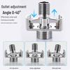 MDNG Universal Swivel Faucet Angle Adapter