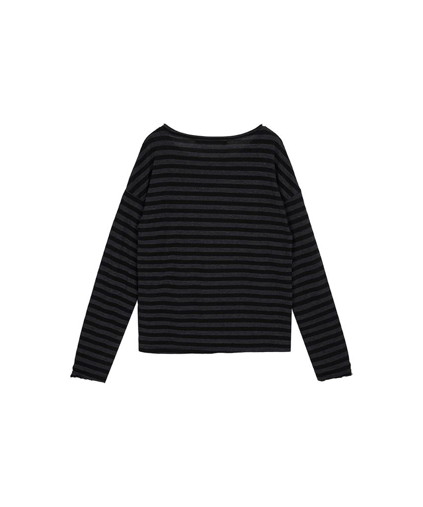 PORTERNA Graphic Stripe T-Shirt-2Color