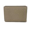 Used 12564 Portefeiulle Claire M80152 7941 Current LV Logo Greige RFID Monogram Empreinte Tourterelle Unisex from Japan
