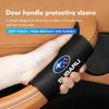 Car Roof Handle Cover Leather Door Pull Handle Protector For Subaru BRZ Outback WRX Ascent Levorg Forester XV Impreza Valve Cap Z17