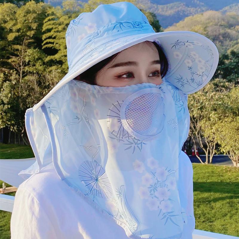 Sun Protection Womens Sun Hat With Large Brim For Outdoor Gardening And Cycling In Summer