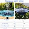 44pcs 3.5W Solar Fountain Pump, Water Feature Outdoor DIY Solar Bird Bath Fountain with Multiple Nozzles,for Garden Pool, Ponds