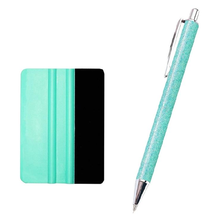 

Retractable Air Release Weeding Pen Tool Pin Pen with Squeegees Vinyls Scrapers Tool for Craft Weeding фарби люмінесцентні зелений колір