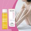 Moisturizing body oil with gentle and lubricating texture, nourishes the skin
