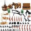 Mattoncini da Costruzione Armi Militari Soldato Esercito Giapponese WWII Veicolo Corazzato Pesante Carro Armato Camion Cannoni Cannone Mattoncini Modello Bambola Giocattoli