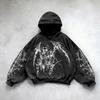Spring Autumn Europe Fashion Hip Hop Retro Kids Hoodie Boy's Street Pullover Casual Loose Vintage Sweatshirt Girl's Hoodie Top