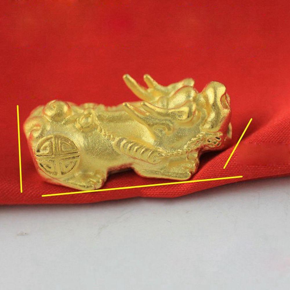 Pixiu Gold Color Brave Troops Beads Jewelry Accessories Chinese Style Bead DIY Making Accessories
