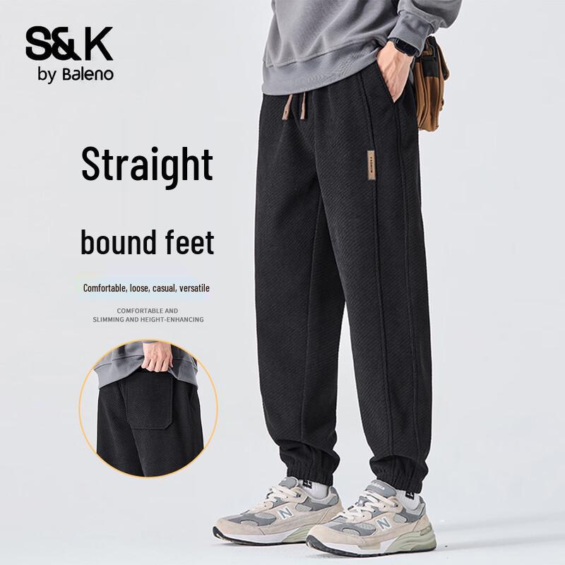 Baleno S&K Men s Straight-Leg Jogger Casual Pants XL