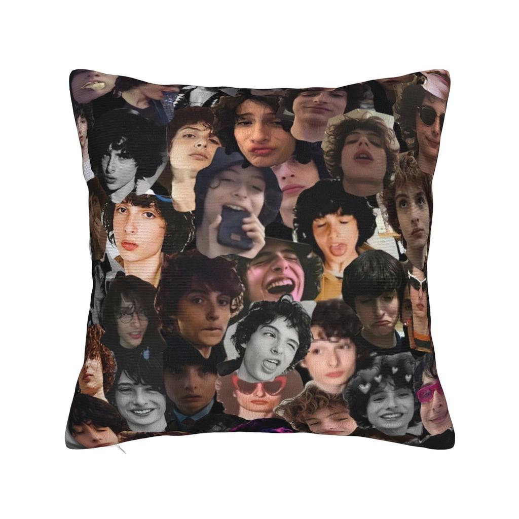 All I Want For Christmas Is Byler Endgame Finns Wolfhards Throw Pillow Cover Cushions For Sofa Funny Pillowcover Home Decor