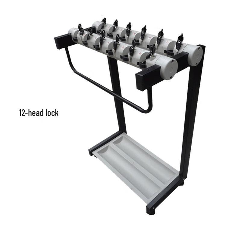 Commercial Lobby Umbrella Stand with Lock 12 Slots