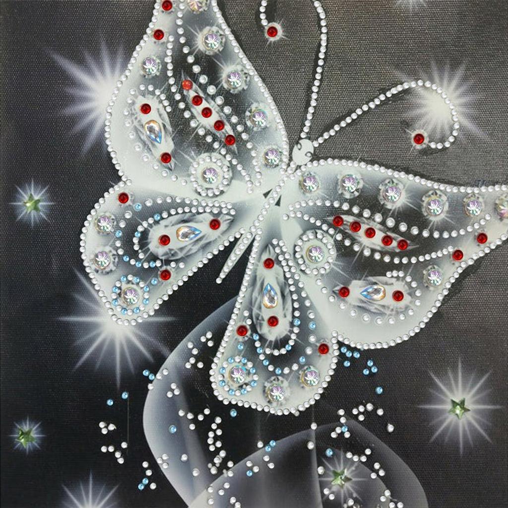 1Pc New DIY Special-shaped Bright Diamond Decorative Painting, for Festival Outdoor Courtyard Garden Home Decoration