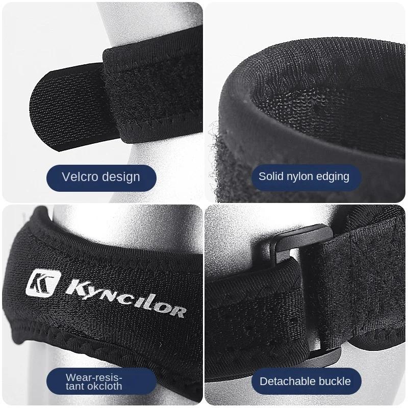 1PC Patella Kneecap Band Adjustable Silica Gel Knee Tendon Strap Protector Knee Pad Running Sports Cycling Gym Knee Support