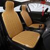 Universal Sommer Autositz Kühlkissen PVC Perlen Massage Autositzbezug mit weicher Taillenmatte Atmungsaktiv Langlebig 1St