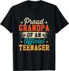 Trotse Opa van Officiële Tiener 13e Verjaardag Cadeau Jongens Cadeau Unisex T-shirt