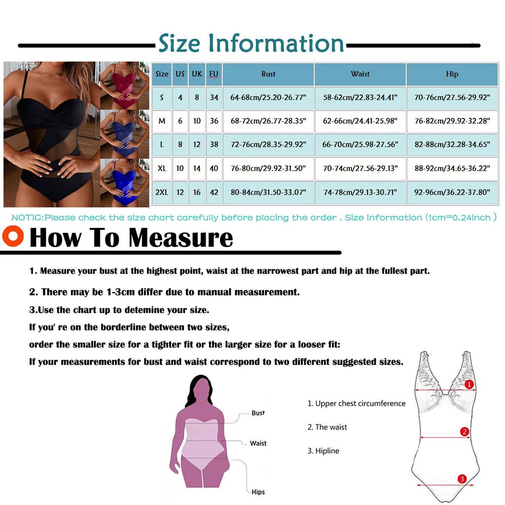 Women One Piece Swimsuit Mesh Insert Cutout Design Slim Fit Adjustable Straps Swimwear Beachwear
