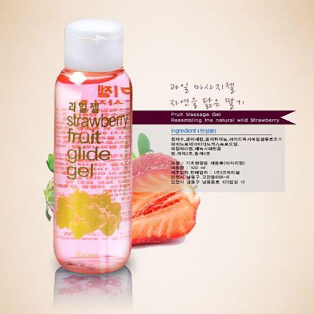 Fruit Strawberry NXNSRESM Water-Soluble Body Massage Gel 100ml