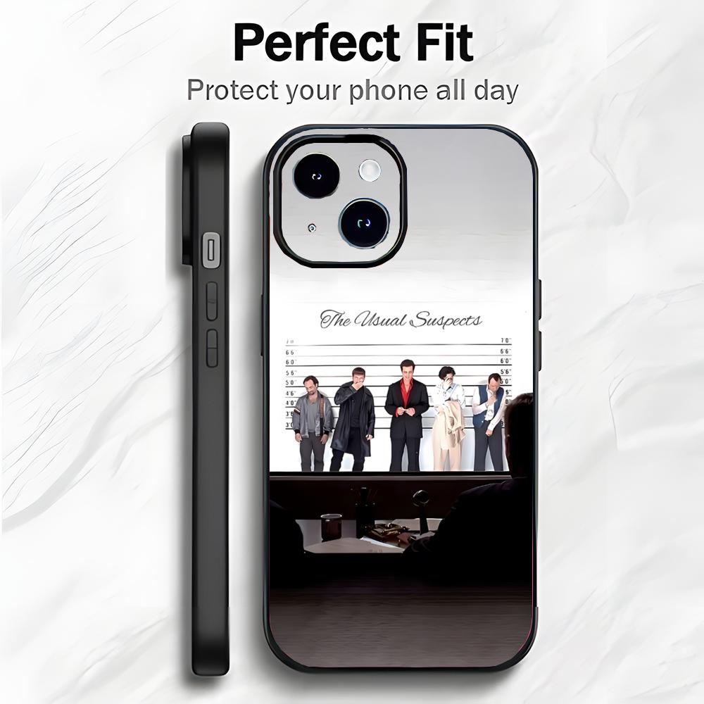 Thriller Movie T-The Usual Suspects Phone Case Phone Case Soft Packaging Lightweight For iPhone17 16 15 14 13ProMax