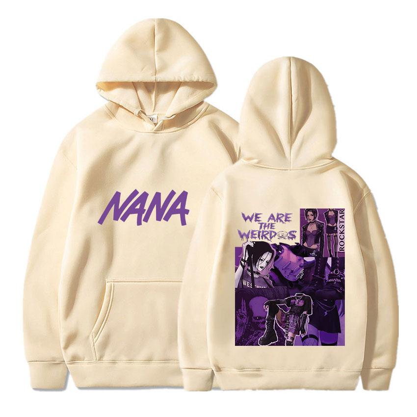 Φούτερ Unisex Nana Osaki Anime Φούτερ Hip-hop casual ρούχα ανδρικό Φούτερ Harajuku