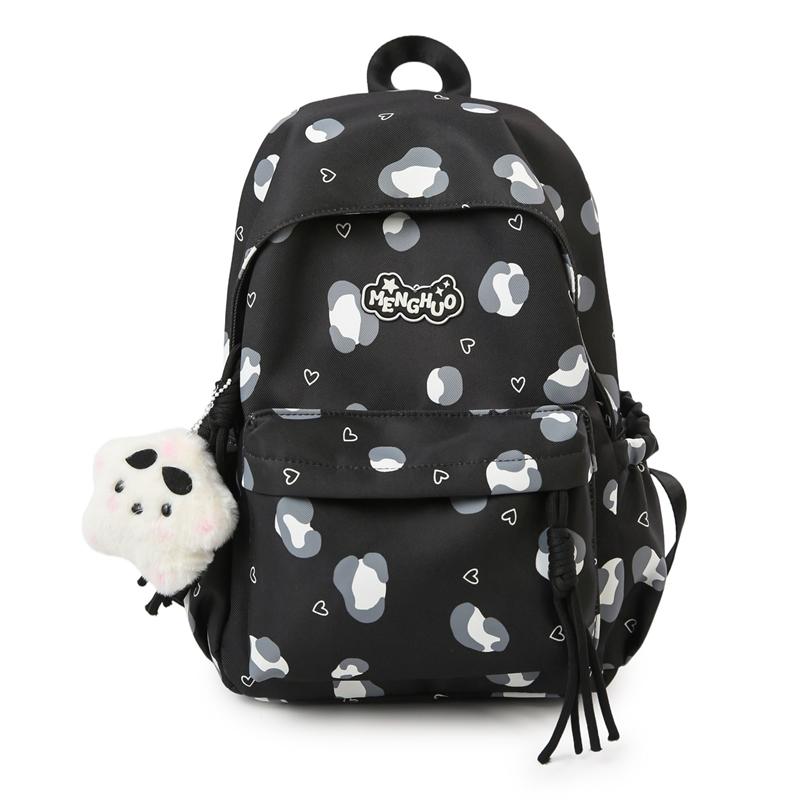 College Style Student Schoolbag Print Lightweight Backpack