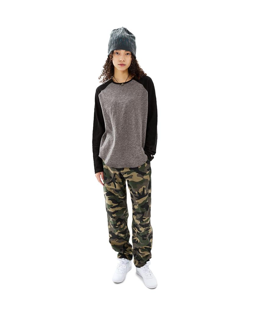 Sun Love Legacy Raglan Ls Tee Gray