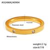 Anillo de Diamante Elegante y Sencillo para Apilar para Mujer
