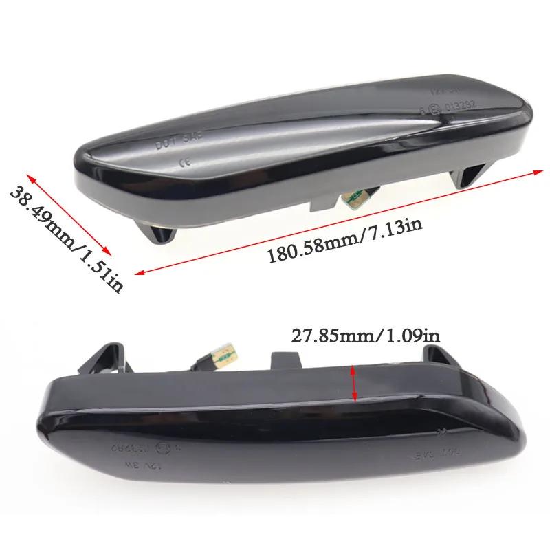 Flowing Water Blinker LED Dynamic Turn Signal Light For Mini Cooper R60 Countryman R61 Paceman Side Marker Flashing Indicator