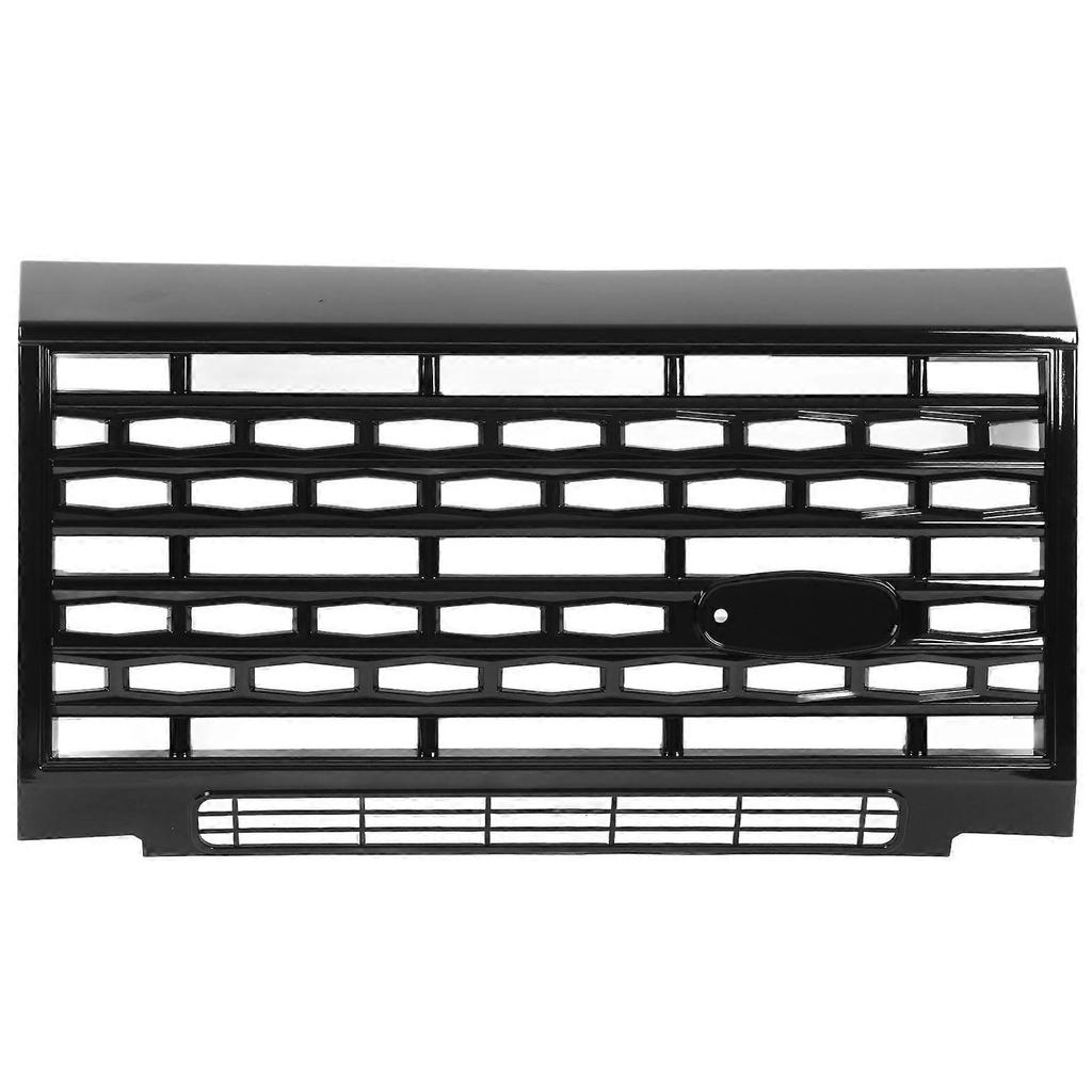 Glänzende schwarze Frontgrill im Adventure-Stil für Land Rover Defender 90, 110, 130 (1990 bis 2016)