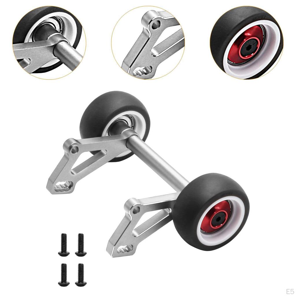 Aluminium Alloy Wheelie Bar Accessories for 1/8 Scale Car Upgrade,Replace,Spare Parts Sturdy Head Up