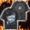 T-shirt vintage lavé Linkin Park From Zero World Tour 2026 Jagged Tour Two Sides